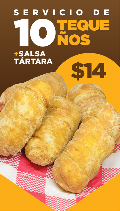 Servicio de 10 Tequeños